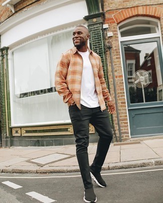 Senf Harrington-Jacke kombinieren – 7 Frühling Herren Outfits