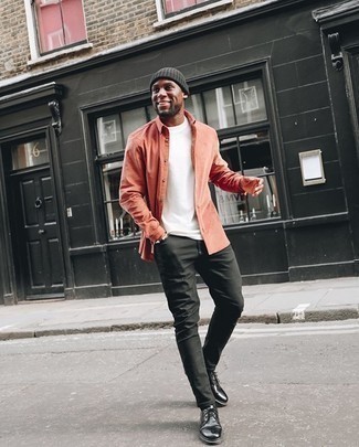 Welche Jeans mit senf Langarmhemdes zu tragen – 21 Frühling Herren Outfits