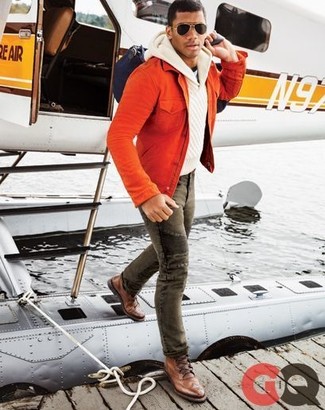 Dunkelblaue Segeltuch Sporttasche kombinieren – 46 Herren Outfits