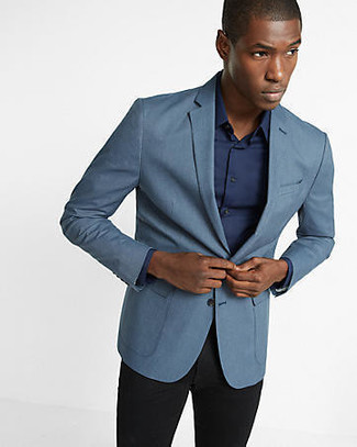Welche Anzughosen mit dunkelblauen Langarmhemdes zu tragen – 158 Herren Outfits