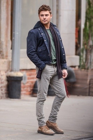 Dunkelblaue Militärjacke kombinieren – 37 Herren Outfits