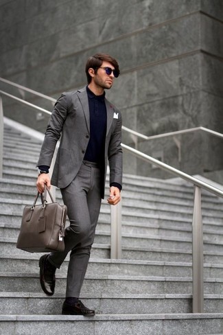 Welche Slipper mit Quasten mit dunkelblauen Polohemdes zu tragen – 69 Herren Outfits
