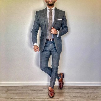 Dunkelblaue bedruckte Socken kombinieren – 53 Sommer Herren Outfits