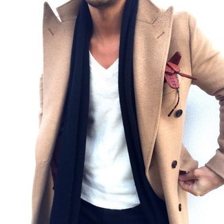 Dunkelblauen Schal kombinieren – 705+ Herren Outfits