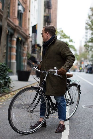 Dunkelblauen Schal kombinieren – 705+ Herren Outfits