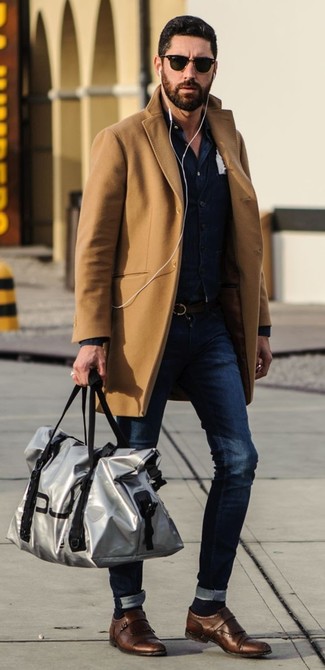 Welche Westen mit dunkelblauer enger Jeans zu tragen – 42 Herren Outfits