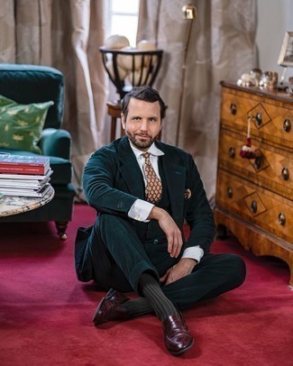 Welche Slipper mit dunkelblauen Anzuges zu tragen – 807+ Herren Outfits