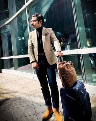 Dunkelblauen Koffer kombinieren – 11 Herren Outfits warm Wetter