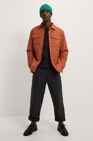 Shirtjacke aus Nylon kombinieren – 30 Herbst Herren Outfits