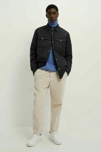 Shirtjacke aus Nylon kombinieren – 55 Herren Outfits warm Wetter