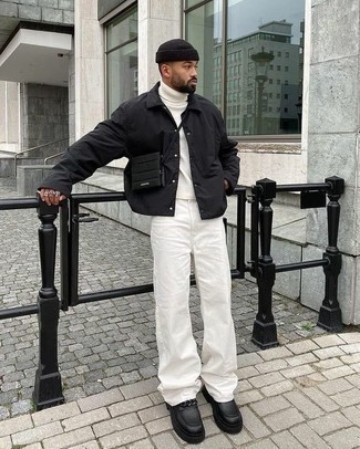 Shirtjacke aus Nylon kombinieren – 55 Herren Outfits warm Wetter