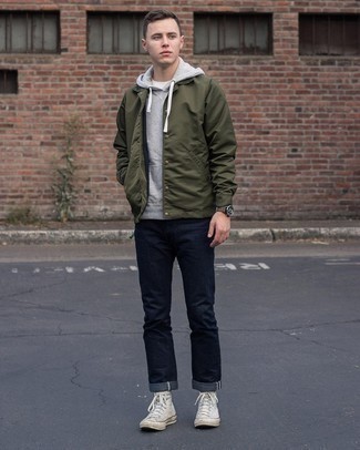 Shirtjacke aus Nylon kombinieren – 55 Herren Outfits warm Wetter