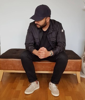 Shirtjacke aus Nylon kombinieren – 30 Herbst Herren Outfits