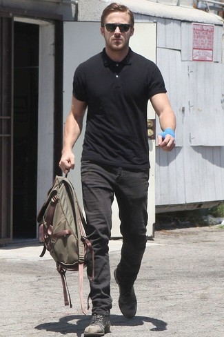 Olivgrünen Rucksack kombinieren – 176 Herren Outfits