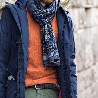Welche Strickpullover mit olivgrüner Chinohose zu tragen – 23 Herren Outfits