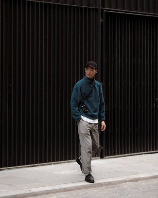 Welche Chukka-Stiefel mit olivgrünen Pullovers mit einem zugeknöpften Kragen zu tragen – 2 Herren Outfits