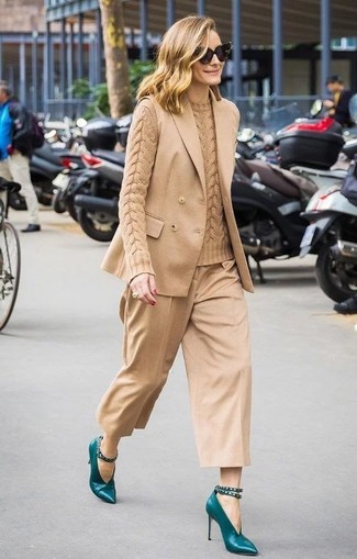 Olivgrüne Pumps kombinieren – 37 Damen Outfits