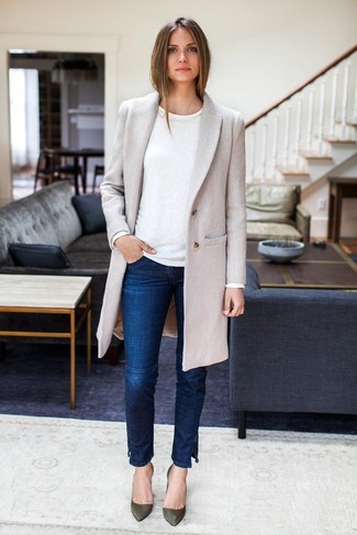 Olivgrüne Pumps kombinieren – 37 Damen Outfits