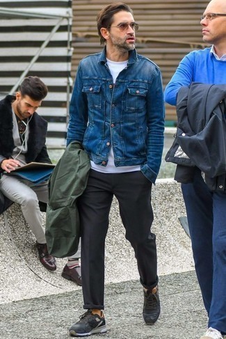 Olivgrüne Windjacke kombinieren – 114 Herren Outfits