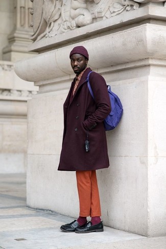 Orange Chinohose kombinieren – 20 Herren Outfits kalt Wetter