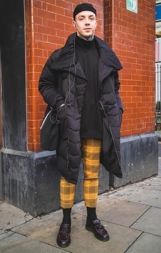 Orange Chinohose kombinieren – 20 Herren Outfits kalt Wetter