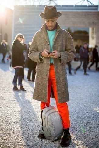 Orange Chinohose kombinieren – 20 Herren Outfits kalt Wetter
