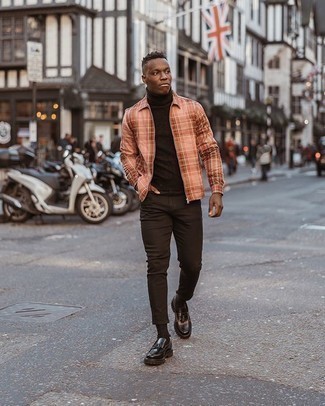 Orange Harrington-Jacke kombinieren – 14 Herren Outfits