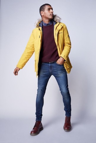 Orange Jacke kombinieren – 113 Herren Outfits kühl Wetter