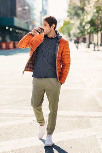 Orange Jacke kombinieren – 113 Herren Outfits kühl Wetter
