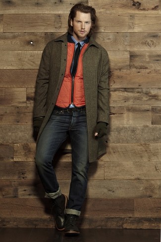 Orange Jacke kombinieren – 113 Herren Outfits kühl Wetter