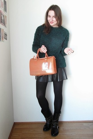 Orange Gummi Satchel-Tasche kombinieren – 29 Damen Outfits