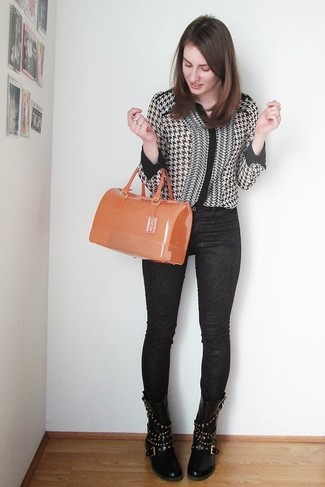 Orange Gummi Satchel-Tasche kombinieren – 29 Damen Outfits
