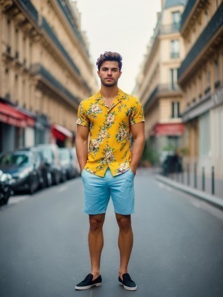 Orange Kurzarmhemd kombinieren – 208 Herren Outfits