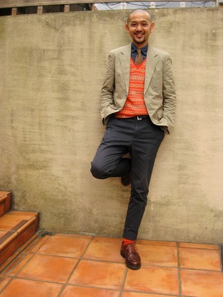 Orange Socken kombinieren – 464 Herren Outfits