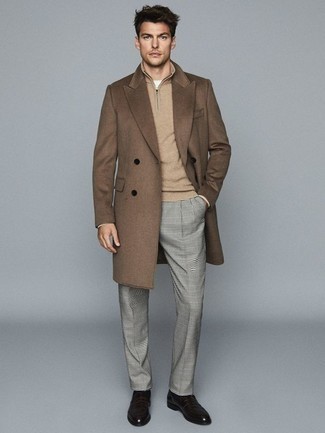 Wie Mantel mit Slipper zu kombinieren – 763+ Herren Outfits