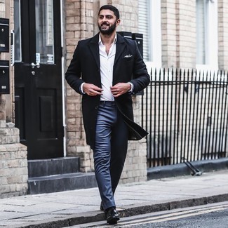 Wie Mantel mit Slipper zu kombinieren – 763+ Herren Outfits