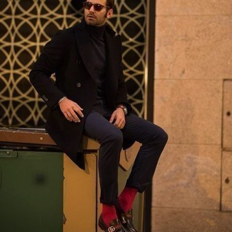 Wie Mantel mit Slipper zu kombinieren – 763+ Herren Outfits