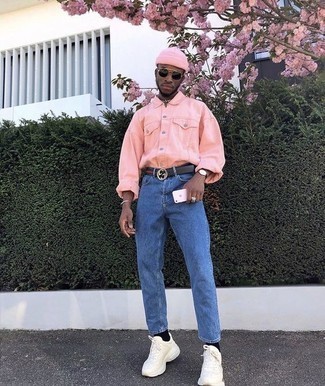 Rosa Mütze kombinieren – 43 Herren Outfits