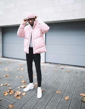 Rosa Mütze kombinieren – 43 Herren Outfits