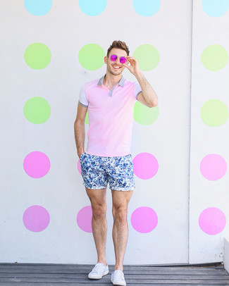 Welche Shorts mit rosa Polohemdes zu tragen – 11 Herren Outfits