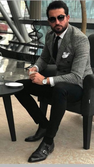 Zweireiher-Sakko mit Schottenmuster kombinieren – 150 Herren Outfits