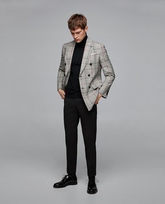 Zweireiher-Sakko mit Schottenmuster kombinieren – 150 Herren Outfits