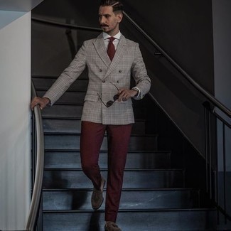 Zweireiher-Sakko mit Schottenmuster kombinieren – 150 Herren Outfits