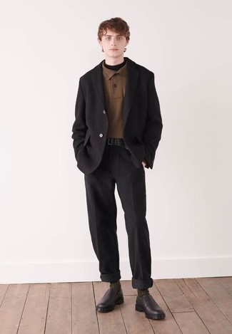 Wie Polo Pullover mit Slipper zu kombinieren – 173 Herren Outfits