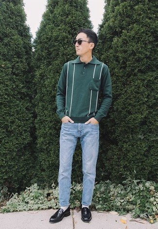 dunkelgrüner Pullover von Gant