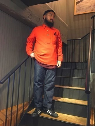 orange Polo Pullover von Our Legacy