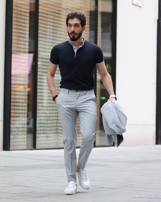 Wie Polohemd mit Anzuges zu kombinieren – 217 Herren Outfits