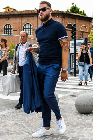 Wie Polohemd mit Anzuges zu kombinieren – 217 Herren Outfits