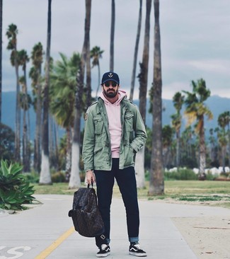 Bedruckte Ledertaschen kombinieren – 16 Frühling Herren Outfits