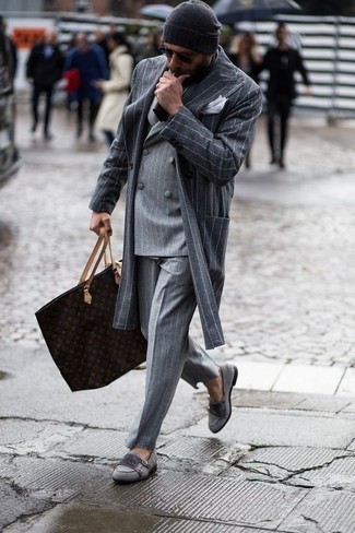 Bedruckte Ledertaschen kombinieren – 16 Frühling Herren Outfits
